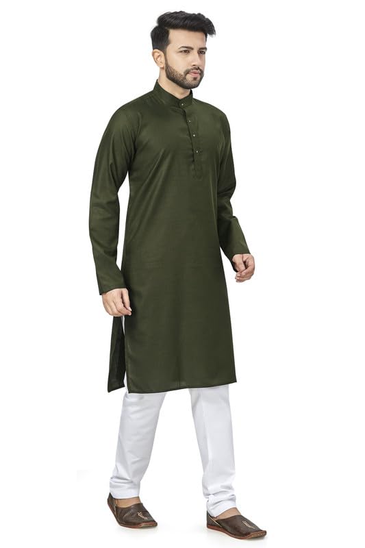 Be Active MenS Traditional Solid Full Sleeves Kurta || Cotton Kurta For Men || Men Kurta For Wedding || Kurta For Men (N-Rfsk00