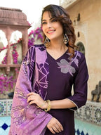FABNEX Cotton Blend Kurta Set For Women | Women Kurta | Women Kurta Sets Kurtis | Women Kurta Pant Set | Women Kurta Pant Set Wo