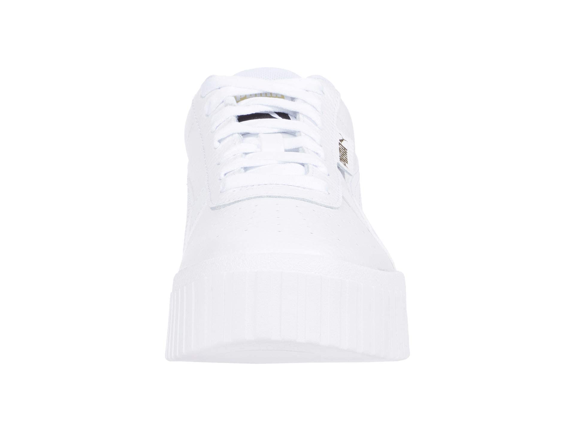 PUMA Women's Cali Wedge Sneaker, White White, 11