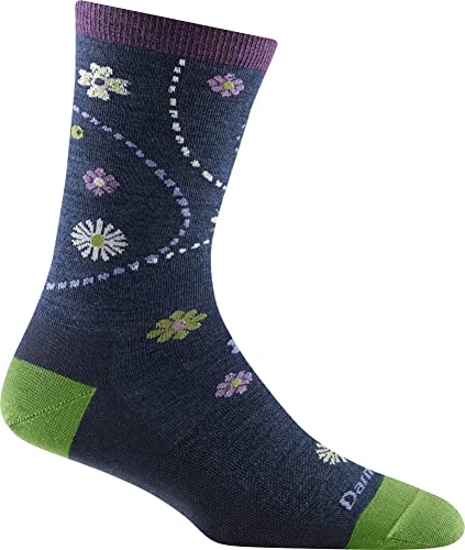 Darn Tough Garden Crew Lightweight Sock - Women's Bellflower Large