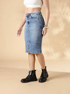 Inkd Cotton Western Skirt