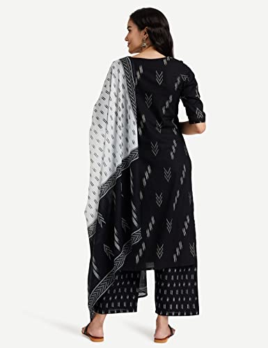 Rytras Women Straight Kurti With Palazzos And Dupatta