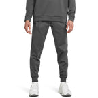 Under Armour Men's ArmourFleece Jogger, (025) Castlerock / / Black, X-Large