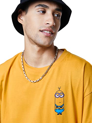 The Souled Store MenS Cotton Loose T-Shirt
