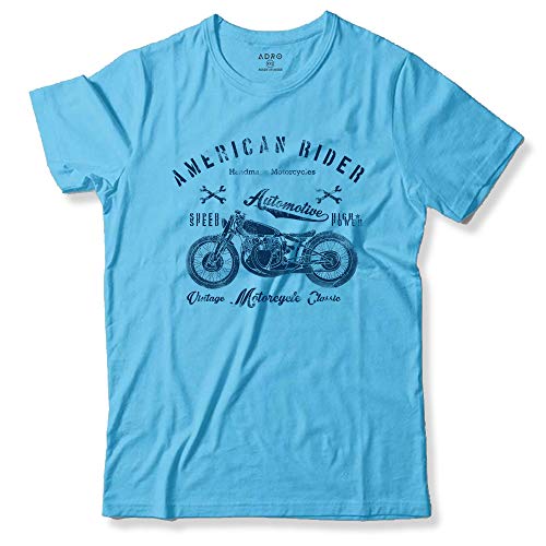 ADRO Men's Regular Fit T-Shirt (RNR-M-AME-MI-XXL_Mint_XX-Large)