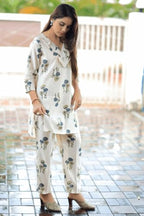 Shienzy Printed Co-Ord Set || Kurta Pant Set For Women (1526-1533)