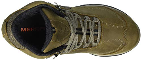 Merrell Women's Siren Traveller 3 MID Waterproof Hiking Boot, Brindle/Boulder, 8.5