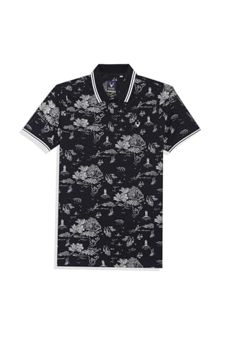 Allen Solly Boys Regular Fit Printed Polo Shirt