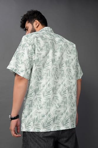 Brown Culture Half Sleeve Relaxed Fit MenS Casual Shirt | Cotton Blend Oversized Shirt For Man || Men Shirt Casual