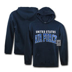 Pullover Hoodie, US Air Force, Navy, M