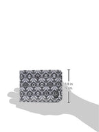 Seven20 Sherlock Holmes Men's Bi-Fold Wallet: 221B Wallpaper (Grey)