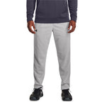 Under Armour Mens ArmourFleece Straight Leg Pant, (014) Halo Gray / / Black, Small
