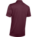 Under Armour Men's Tech Golf Polo, Maroon (609)/Graphite, Large Tall