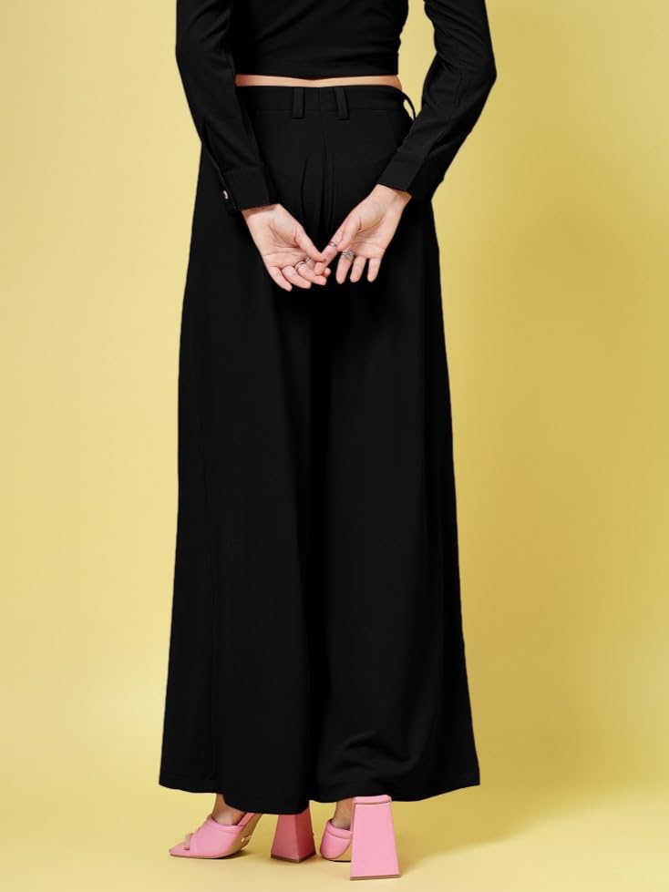 Womens Val Wide Leg Women Trouser | Pants for Womans | Korean Pant for Woman | Formal Pant for Woman | Flared, Baggy, and Loose
