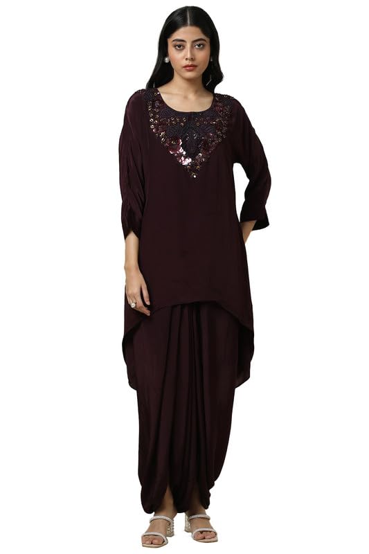 Soch Women Viscose Embellished Pant