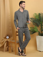 Sweet Dreams Men Solid Pyjama Set