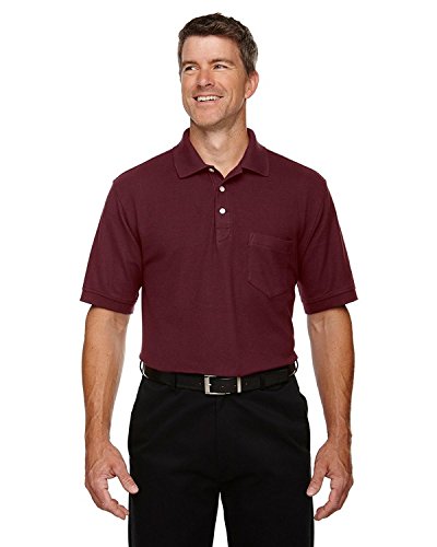 Mens DRYTEc20Performance Pocket Polo - gRAPHITE - S(D0102H76TU6)