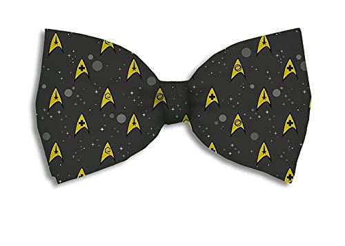 Star Trek: The Original Series Starfleet Bow Tie | Official Collectible | Features Various Starfleet Duty Symbols