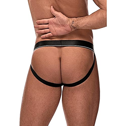 MP Cock Pit Net Cock Ring Jock Blk LX