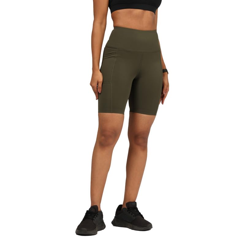 BlissClub Ultimate Cycling Shorts Lite with 2 Pockets | Gym Shorts for Women Workout, Sports Shorts, Swim Shorts and Shapewear f