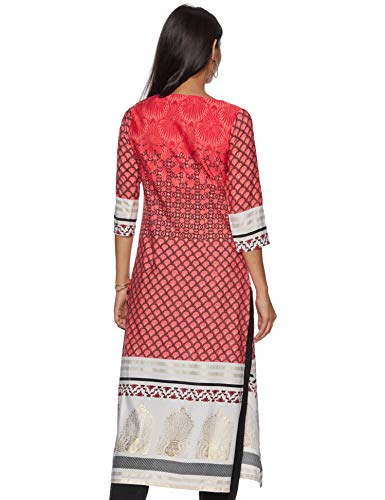 W For Woman Women Crepe Straight Regular Kurta