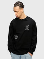 Bewakoof Men T-Shirt 1192151 Black Xl