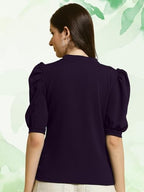 Tee Projekt Womens Solid Polyester T-Shirt for Women || Combo Summer T Shirts (Pack of 2)