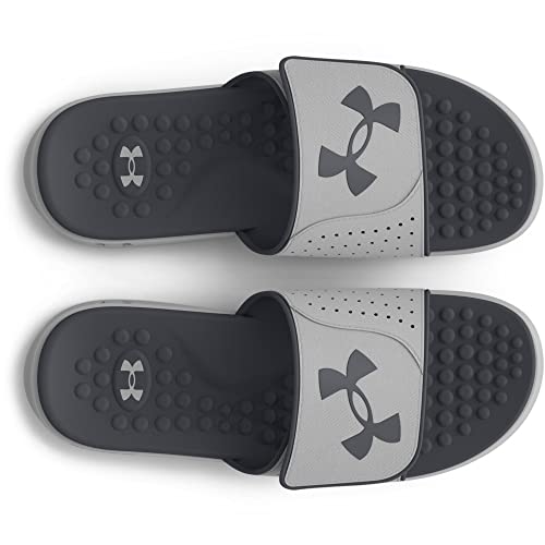 Under Armour Men's Ignite Pro Slide, (101) Mod Gray/Mod Gray/Pitch Gray, 8, US
