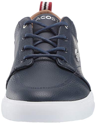 Lacoste Men's Bayliss Sneaker, Navy/White, 9 Medium US