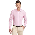 Turtle Men Cotton Slim Fit Formal Shirts Pink