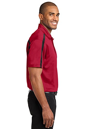 Port Authority Silk Touch Performance Colorblock Stripe Polo K547
