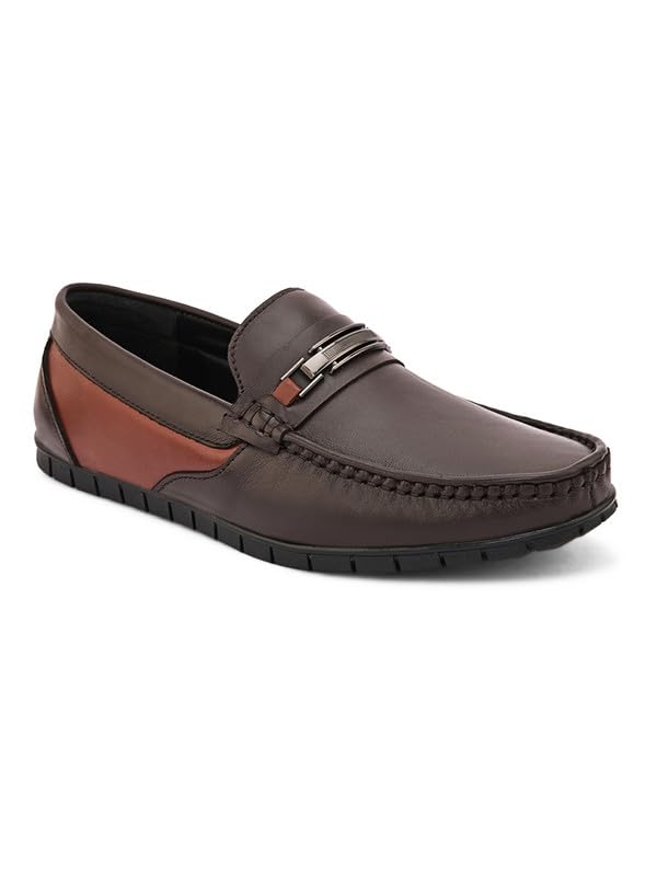 FASHION VICTIM 1220 Mens Loafer Brown 11 UK 11