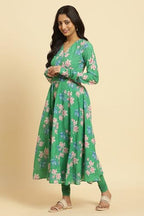 W For Woman Womens Cotton Kurta, Tight & Dupatta Kurta Set