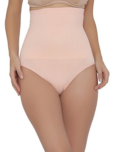 Clovia WomenS Fitted Plain/Solid Shapewear (Sw0024R16-Xxl_Orange_2Xl)