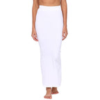 Zivame All Day Seamless Mermaid Saree Shapewear with Removable Drawcord for Women - White1