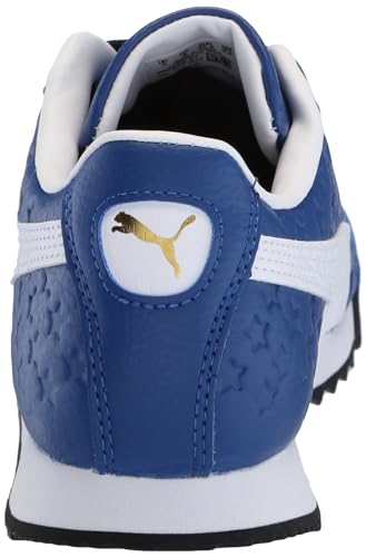 PUMA Roma Sneaker, Cobalt Glaze White Black, 5.5 US Unisex Big Kid