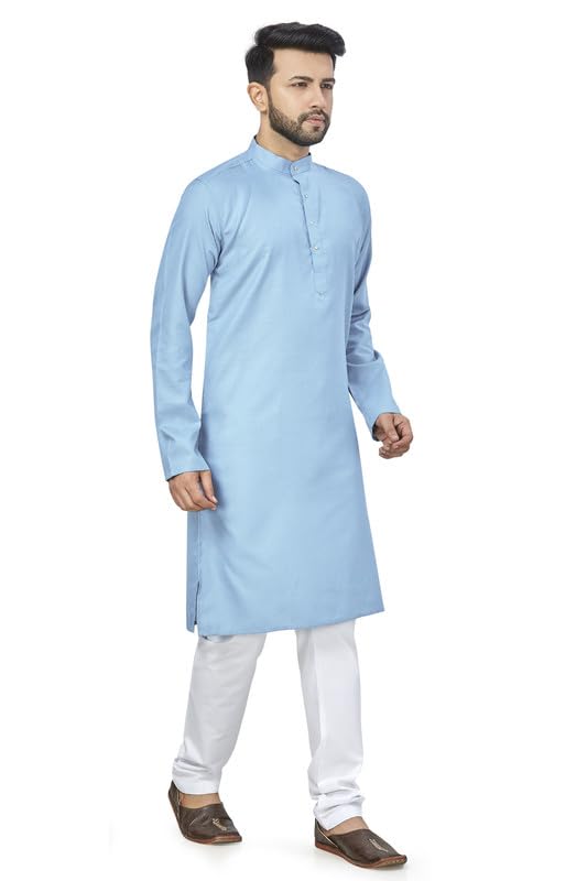 Be Active MenS Traditional Solid Full Sleeves Kurta || Cotton Kurta For Men || Men Kurta For Wedding || Kurta For Men (N-Rfsk00
