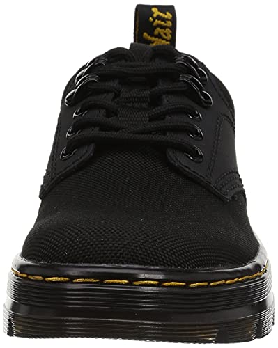 Dr. Martens Unisex 5 Tie Shoe Oxford, Black Extra Tough 50/50+Ajax, 13 Women/12 Men