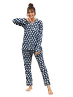 Libas Womens Printed Cotton Night Suit Set For Women