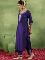Libas WomenS Silk Blend Kurta Sets (Gs893R