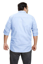 BE ACTIVE Mens Casual 100% Cotton Solid Plus Size Shirt || Plus Size Shirts for Men || Casual Plus Size Shirt || Casual Wear Sh