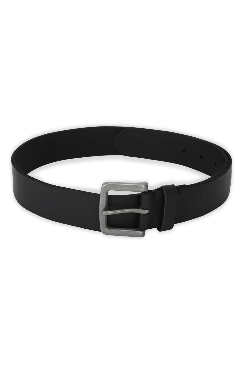 American Eagle Men Black Leather Belt 36