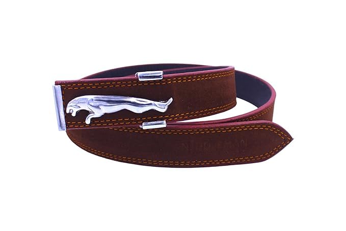 Niddleman 5163/ Trendy Unisex Artificial Leather Belt, Boys Belt For Casual Or Formal Classic Designs For Work & Business Casual 28