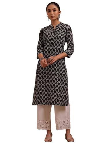 Soch Women Cotton Botanical Print Kurta