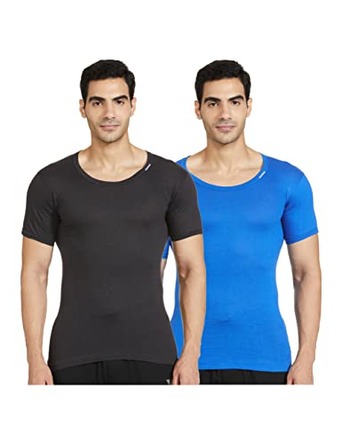 Rupa Men Regular Vest (Color & Print May Vary) (Pack of 2), Assorted, L