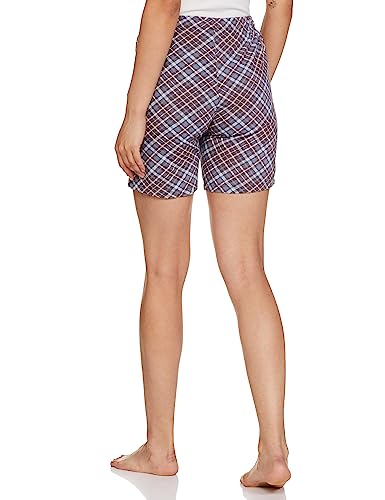 Lyra Pure Cotton Printed Night Shorts For Women (Pack Of 2)