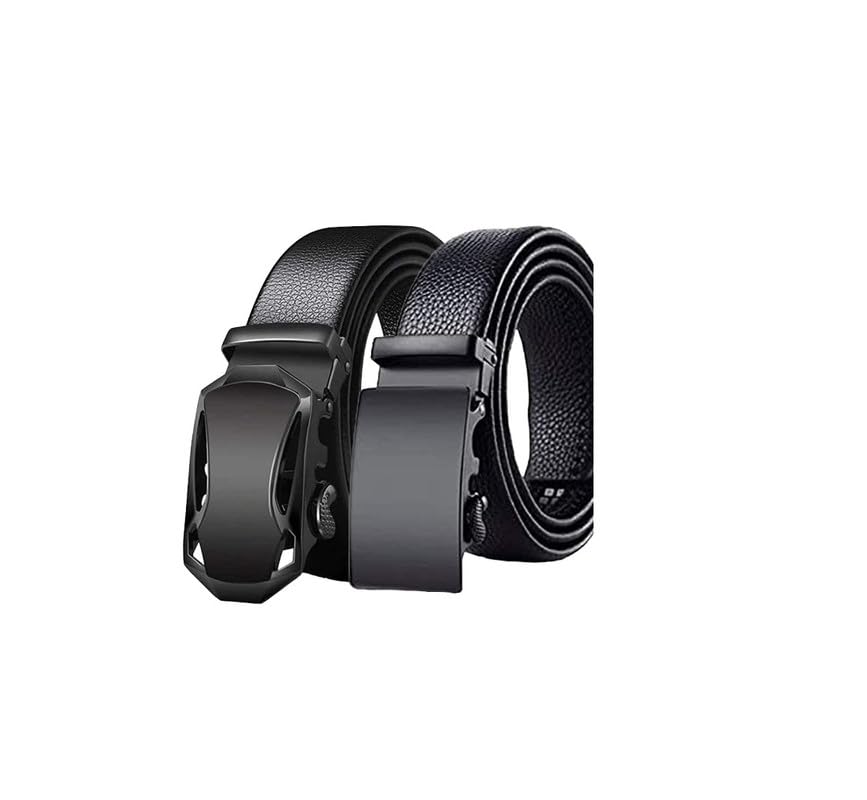 Niddleman 119/ Trendy Unisex Artificial Leather Belt, Boys Belt For Casual Or Formal Classic Designs For Work & Business Casual  36