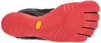 Vibram FiveFingers Men's KSO EVO, Black/Red, 40 EU / 8-8.5 US