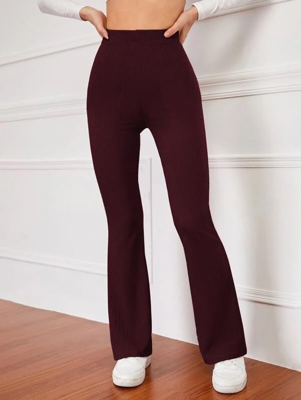 OM SAI LATEST CREATION Womens Western Ribbed Stretchable Trousers for Women || Casual Wear Jogging Wear || Sweatpants || Lightw