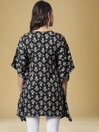 Tee Projekt Casual Crepe Kimino Sleeves WomenS Kaftan Dress Ll Elegant Casual & Everyday Kurta (Pack Of 3)